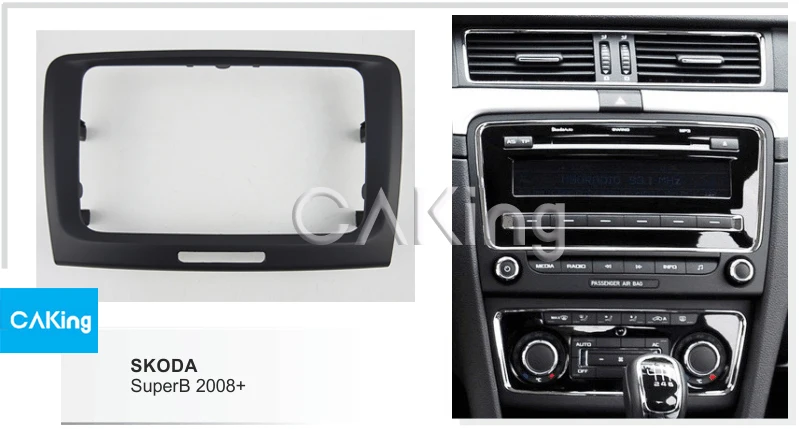 Double Din Car Fascia Radio Panel for SKODA SuperB 2008-2015 Audio Frame Dash Fitting Kit Facia Face Plate Cover Bezel
Double Din Car Fascia Radio Panel for SKODA SuperB 2008-2015 Audio Frame Dash Fitting Kit Facia Face Plate Cover Bezel