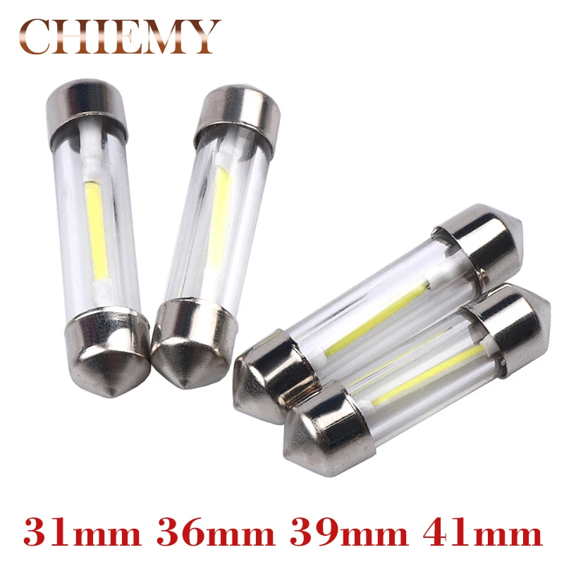 4pcs C5W COB Car Led Bulbs 41mm 39mm 36mm 31mm Car Interior Festoon Dome Reading Light Source White Side License plate Lamp 12V
4pcs C5W COB Car Led Bulbs 41mm 39mm 36mm 31mm Car Interior Festoon Dome Reading Light Source White Side License plate Lamp 12V