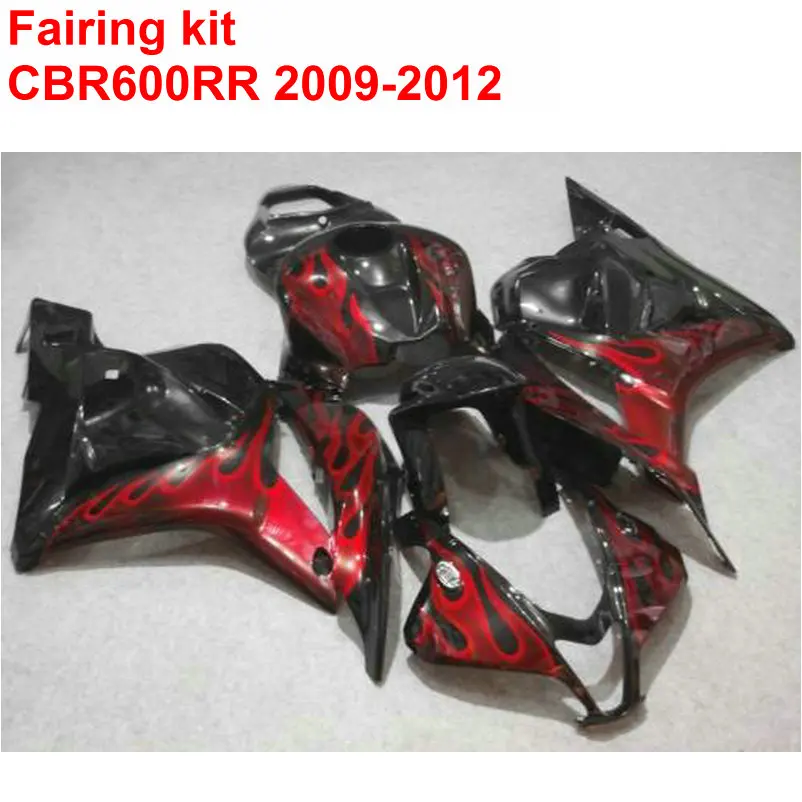 Injection molding Fairing kit for HONDA cbr600rr 2009-2012 red flames black motorcycle fairings set CBR 600 RR 09 10 11 12 LK17
Injection molding Fairing kit for HONDA cbr600rr 2009-2012 red flames black motorcycle fairings set CBR 600 RR 09 10 11 12 LK17