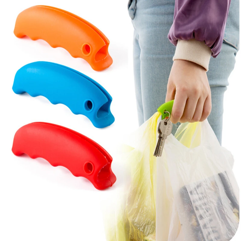 

1PCS convenient bag hanging quality mention dish carry bags 15g Kitchen Gadgets Silicone kitchen accessories save effort