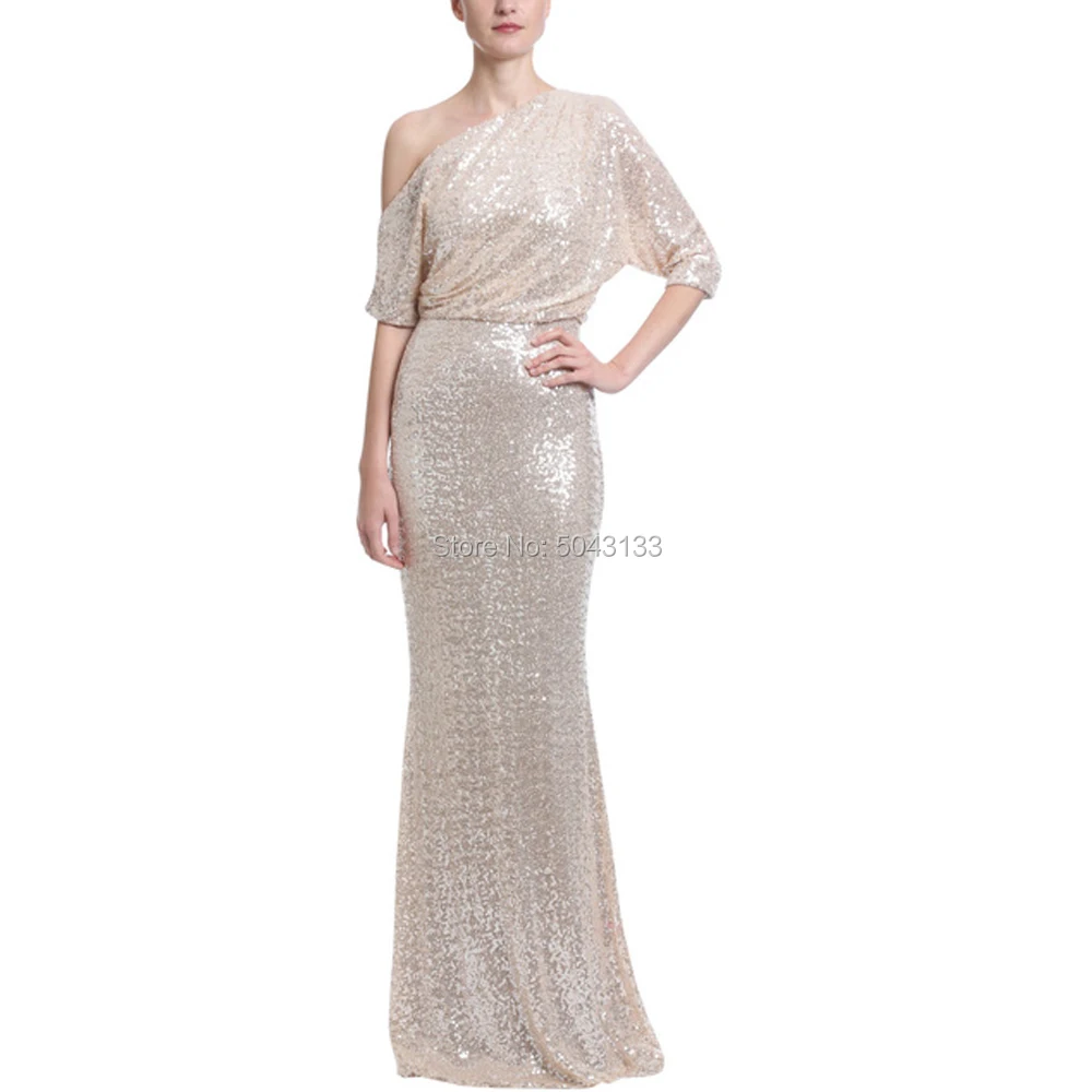 One Shoulder Mermaid Evening Dresses 2019 Sexy Scalloped Short Sleeve Sequin Wedding Party Gowns Vestido de Festa
One Shoulder Mermaid Evening Dresses 2019 Sexy Scalloped Short Sleeve Sequin Wedding Party Gowns Vestido de Festa