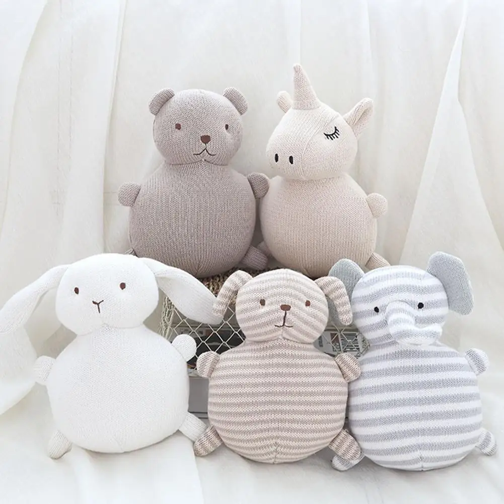 Fashion Cute Cotton Knitting Doll Creative Bell Plush Infant Baby Comfort Toys Gift
Fashion Cute Cotton Knitting Doll Creative Bell Plush Infant Baby Comfort Toys Gift