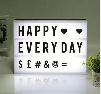 DIY Cinematic Battery USB Powered Light Box With Letters Numbers Acrylic LED Lamp Festival Lightbox Desk Night Light 30x21cm
DIY Cinematic Battery USB Powered Light Box With Letters Numbers Acrylic LED Lamp Festival Lightbox Desk Night Light 30x21cm