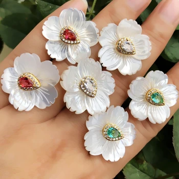 Natural Shell Earrings For Women Water Drop Green Crystal stone Flower Stud Earring Brincos Statement Ear Jewelry Bridal Earring
Natural Shell Earrings For Women Water Drop Green Crystal stone Flower Stud Earring Brincos Statement Ear Jewelry Bridal Earring