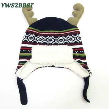 Winter Baby Hats with Cute Antlers Kids Hats for Boys Children Cap for Girls Christmas Baby Caps with Warm Coral velvet
Winter Baby Hats with Cute Antlers Kids Hats for Boys Children Cap for Girls Christmas Baby Caps with Warm Coral velvet