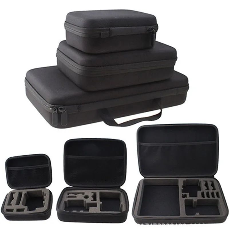 Portable Carry Case Small Large Size Accessory Anti-shock Storage Bag for Gopro Hero 3/4 Sj 4000 XiaomiYi Action Camera Gym Bags
Portable Carry Case Small Large Size Accessory Anti-shock Storage Bag for Gopro Hero 3/4 Sj 4000 XiaomiYi Action Camera Gym Bags