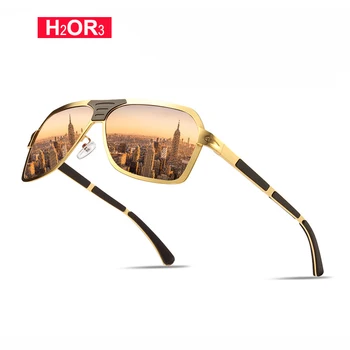 H2OR3 Fashion Men's Square Polarized Sunglasses Classic Pilot Men Driving Aluminum Magnesium Sun Glasses Shades Oculos UV400 226
H2OR3 Fashion Men's Square Polarized Sunglasses Classic Pilot Men Driving Aluminum Magnesium Sun Glasses Shades Oculos UV400 226