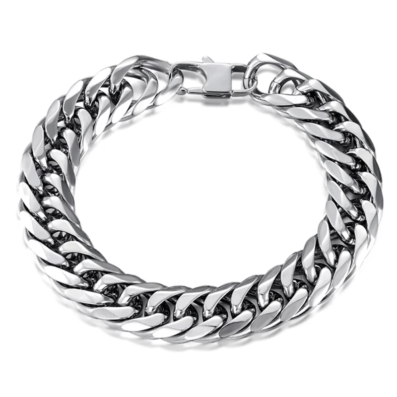 Punk Simple Design Men Link Chain Bracelets 2015 Fashion New Stainless Steel 14MM Wide Surface Charm Jewelry Cheap Price 719
Punk Simple Design Men Link Chain Bracelets 2015 Fashion New Stainless Steel 14MM Wide Surface Charm Jewelry Cheap Price 719