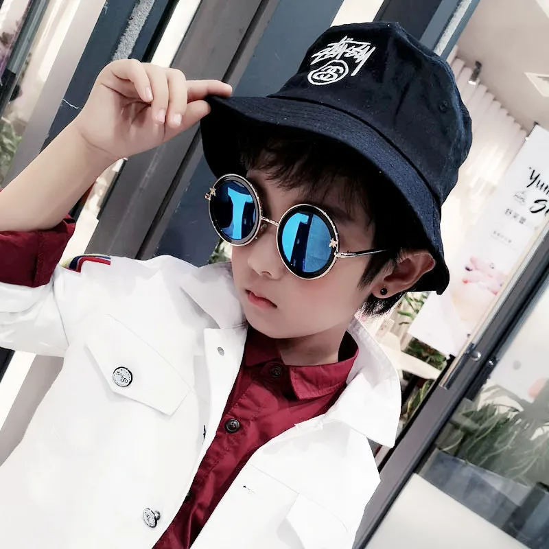 KOTTDO New Arrival 2019 Round Kids Sunglasses Metal Bee Cute Baby Sunglasses for Boys Girls Lentes De Sol Mujer
KOTTDO New Arrival 2019 Round Kids Sunglasses Metal Bee Cute Baby Sunglasses for Boys Girls Lentes De Sol Mujer