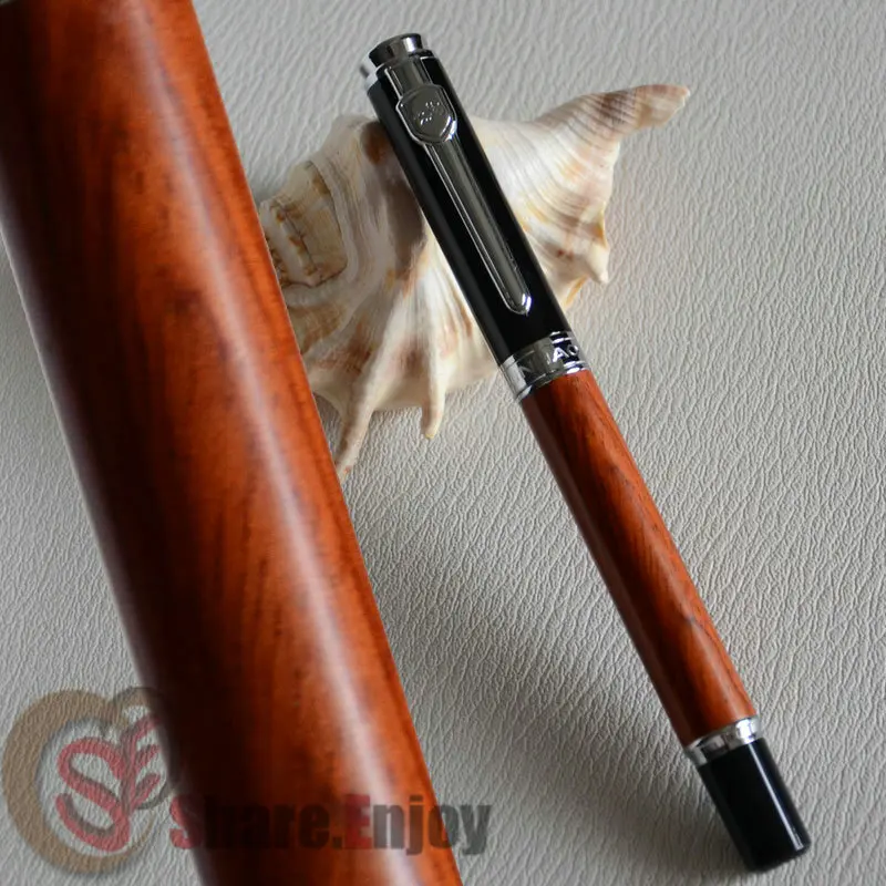 JINHAO 8802 EXECUTIVE BLACK AND SILVER ROLLER BALL PEN ROSEWOOD 3 COLORS FOR CHOOSE OFFICE BUSINESS BEST GIFT
JINHAO 8802 EXECUTIVE BLACK AND SILVER ROLLER BALL PEN ROSEWOOD 3 COLORS FOR CHOOSE OFFICE BUSINESS BEST GIFT