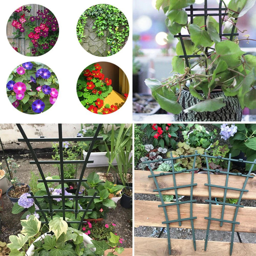 2 pcs Garden Plants Support Frame Plastic Pot Bracket Shelf Climbing Creative Vine Climbing Rack Fixed Plant Growth Direction
2 pcs Garden Plants Support Frame Plastic Pot Bracket Shelf Climbing Creative Vine Climbing Rack Fixed Plant Growth Direction