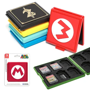 Nintend Switch Card Case 12 in 1 Portable Storage Hard Shell Shockproof Box for NS Switch Gaming Cards Accessories
Nintend Switch Card Case 12 in 1 Portable Storage Hard Shell Shockproof Box for NS Switch Gaming Cards Accessories