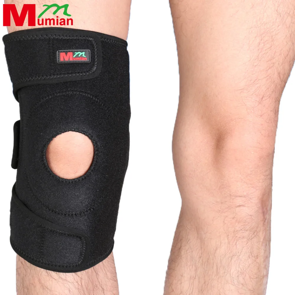 

2018 Adjustable Sports Leg Knee Support Brace Wrap Protector Pads Sleeve Cap Patella Guard 2 Spring Bars,one Size,black B05