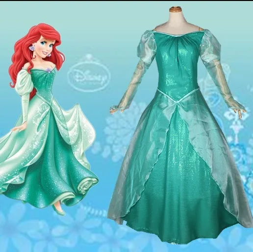 the little mermaid ariel princess ariel dress cosplay costume adult mermaid women for adults girls sexy blue green accessories
the little mermaid ariel princess ariel dress cosplay costume adult mermaid women for adults girls sexy blue green accessories