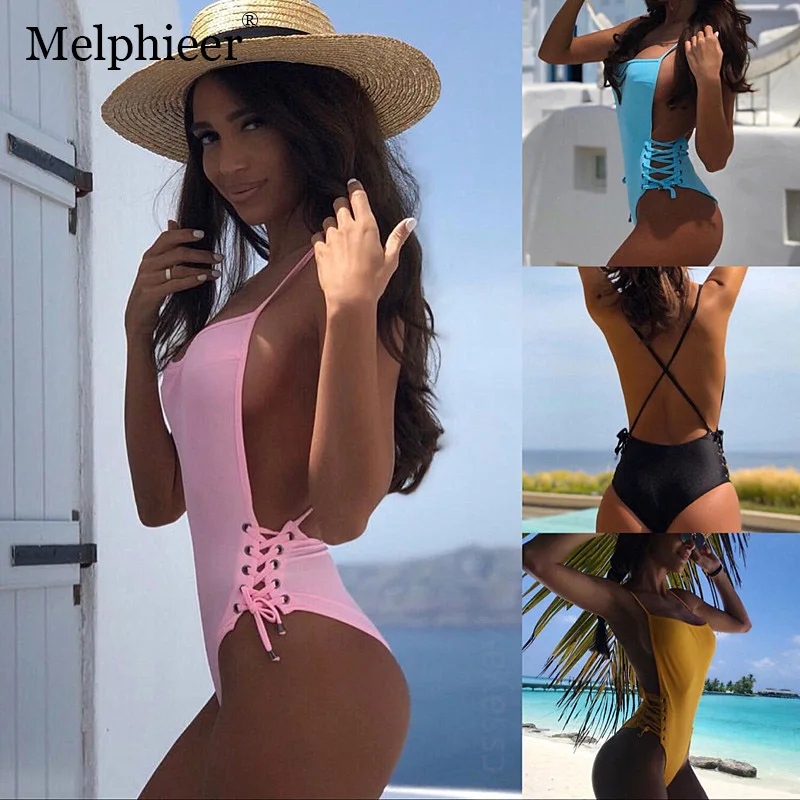 One Piece Swimsuit Monokini Female Backless Bathing Suit Women Bodysuit Beach Sexy Bandage Swimwear Maillot De Bain Femme 2019
One Piece Swimsuit Monokini Female Backless Bathing Suit Women Bodysuit Beach Sexy Bandage Swimwear Maillot De Bain Femme 2019