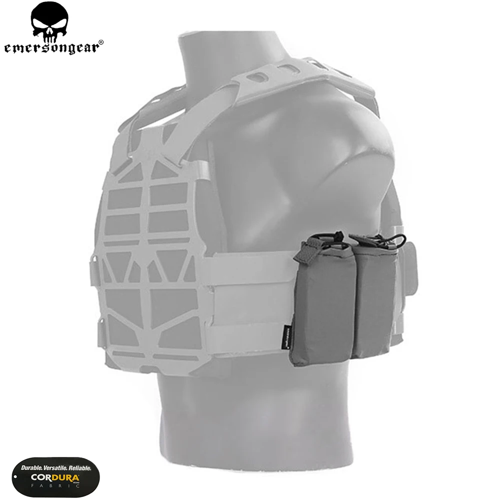 EMERSONGEAR 7.62 Double Magazine Pouch For SS Vest Modular Molle Mag Pouch for 5.56 Magazine Black Coypte brown Bag EM6403
EMERSONGEAR 7.62 Double Magazine Pouch For SS Vest Modular Molle Mag Pouch for 5.56 Magazine Black Coypte brown Bag EM6403