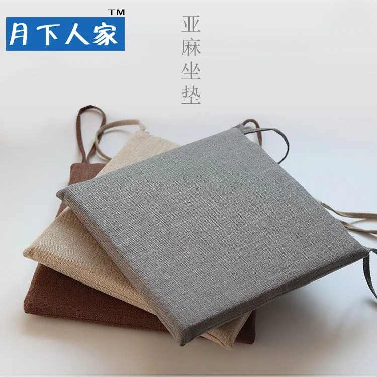 Linen chair cushion Japanese mat cotton mat tatami mat office cushion student cushion
Linen chair cushion Japanese mat cotton mat tatami mat office cushion student cushion