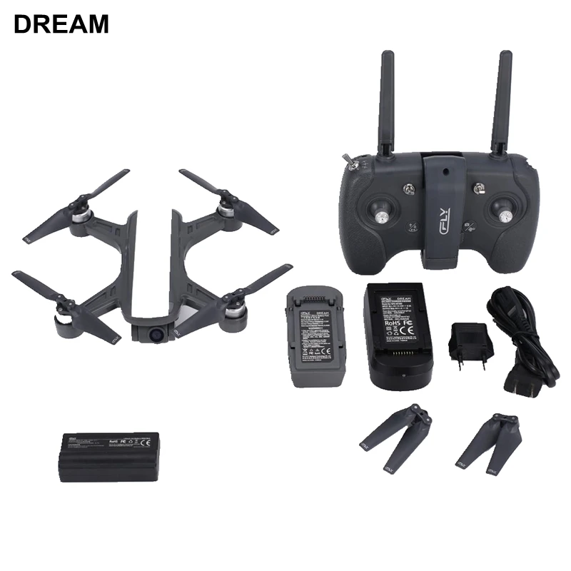 C-FLY CFLY Dream GPS RC DRONE Brushless Motor 5G WIFI FPV 800M 1080P HD Camera Follow me Mode Circle Flying Optical Flow VS f11
C-FLY CFLY Dream GPS RC DRONE Brushless Motor 5G WIFI FPV 800M 1080P HD Camera Follow me Mode Circle Flying Optical Flow VS f11