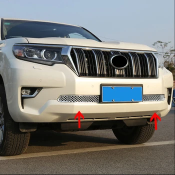 ABS Chrome Car Insect Screening Mesh Front Lower Grille For Toyota Land Cruiser Prado 150 LC150 FJ150 2018 Accessories 2PCS
ABS Chrome Car Insect Screening Mesh Front Lower Grille For Toyota Land Cruiser Prado 150 LC150 FJ150 2018 Accessories 2PCS