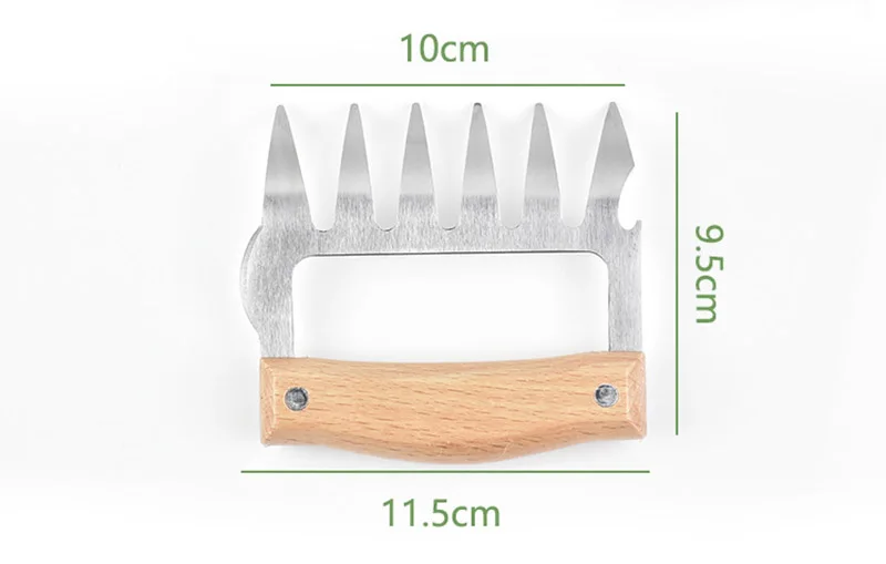 1 piece of stainless steel bear paws meat shredder with claws wood handle 1 piece of stainless steel bear paws meat shredder with claws wood handle - - 1 piece of stainless steel bear paws meat shredder with claws wood handle - photo HTB1S dRXZrrK1Rjy1zeq6xalFXaU - 1 piece of stainless steel bear paws meat shredder with claws wood handle 1 piece of stainless steel bear paws meat shredder with claws wood handle - - 1 piece of stainless steel bear paws meat shredder with claws wood handle