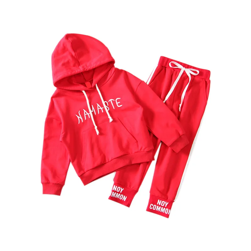 Spring Casual Baby Girls Letter Printed Outfits Set Infant Warm Hooded Sweatshirt Trousers Clothes Children's Sets Kids Autumn
Spring Casual Baby Girls Letter Printed Outfits Set Infant Warm Hooded Sweatshirt Trousers Clothes Children's Sets Kids Autumn
