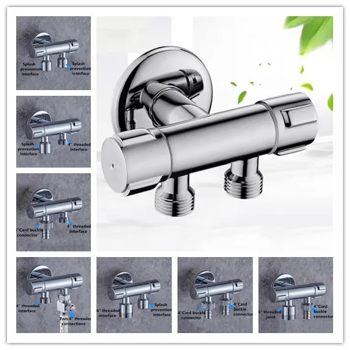 Copper One Into Two Out Three Out Dual Control Out Water Water Multi-function Toilet Washing Machine Three-way Triangular Valve
Copper One Into Two Out Three Out Dual Control Out Water Water Multi-function Toilet Washing Machine Three-way Triangular Valve