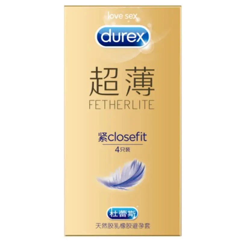 Durex Close Fit Size Chart