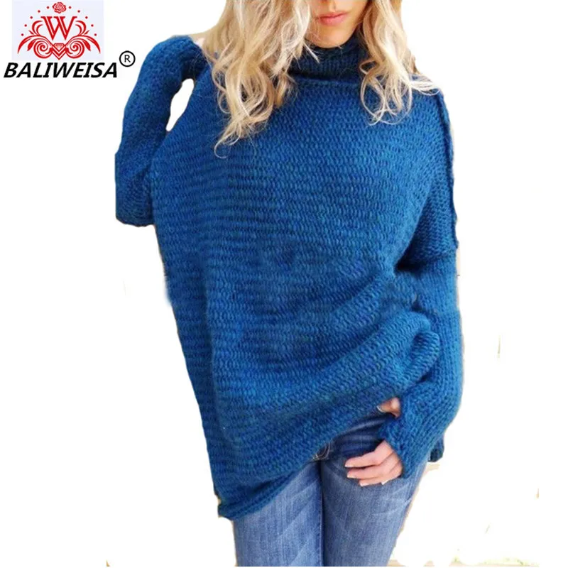 BALIWEISA 2019 Sweaters Turtleneck Women Leak The Thumb Long Sleeves Loose Knit Sweater Pullover Winter Autumn Women Warm Tops
BALIWEISA 2019 Sweaters Turtleneck Women Leak The Thumb Long Sleeves Loose Knit Sweater Pullover Winter Autumn Women Warm Tops