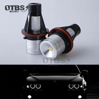 OTBS 1 Set 2*6W 12W LED High Power 6000k Angle Eyes Halo Marker Ring Light Bulb Canbus For BMW E39 E53 E60 E61 E60 E61 E65 X5
OTBS 1 Set 2*6W 12W LED High Power 6000k Angle Eyes Halo Marker Ring Light Bulb Canbus For BMW E39 E53 E60 E61 E60 E61 E65 X5