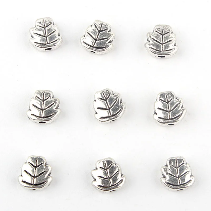 20pcs/lot Tibetan Silver Leaf Beads Spacer 7mm Cute Bracelet Necklace Charms For Jewelry Making Manual Decoration Accessories
20pcs/lot Tibetan Silver Leaf Beads Spacer 7mm Cute Bracelet Necklace Charms For Jewelry Making Manual Decoration Accessories