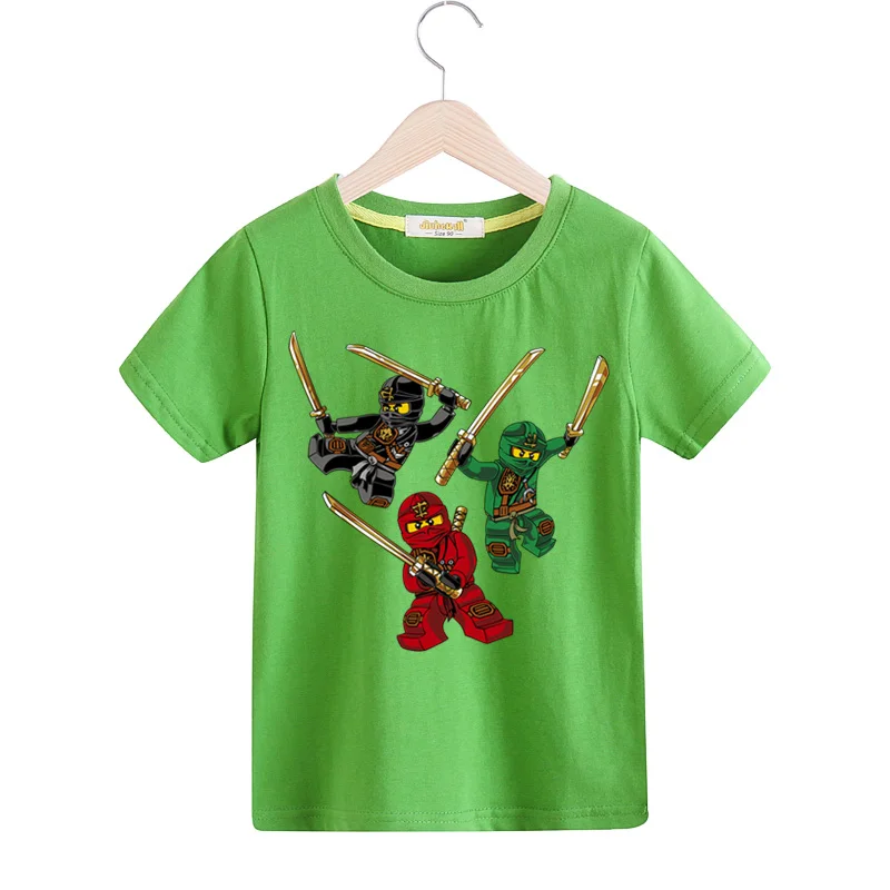 Kids Ninjago Summer T-shirts Costume Children Tshirts Clothing Boys Casual White Tee Top Girls Short Sleeve T Shirts 2019 TX158 (8)