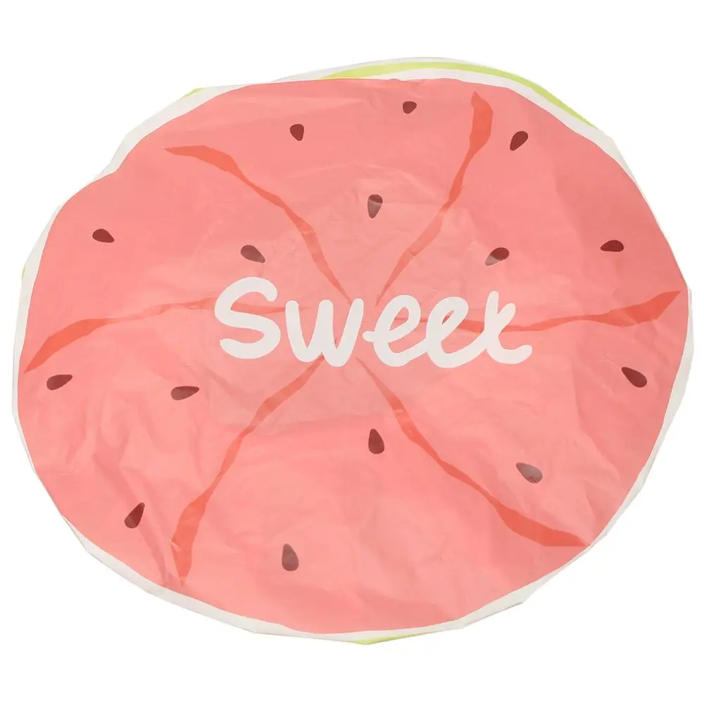 Cute Fruit shower bath cap Watermelon kids hat for baths saunas lace elastic band cap spa cap Women Supplies Saunas Spa Hats
Cute Fruit shower bath cap Watermelon kids hat for baths saunas lace elastic band cap spa cap Women Supplies Saunas Spa Hats