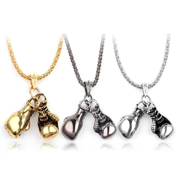 100 PCS/Lot 2019 New Fashion Men Boys Mini Boxing Glove Necklace Fitness Boxing Jewelry Unisex Cool Pendant free shipping
100 PCS/Lot 2019 New Fashion Men Boys Mini Boxing Glove Necklace Fitness Boxing Jewelry Unisex Cool Pendant free shipping