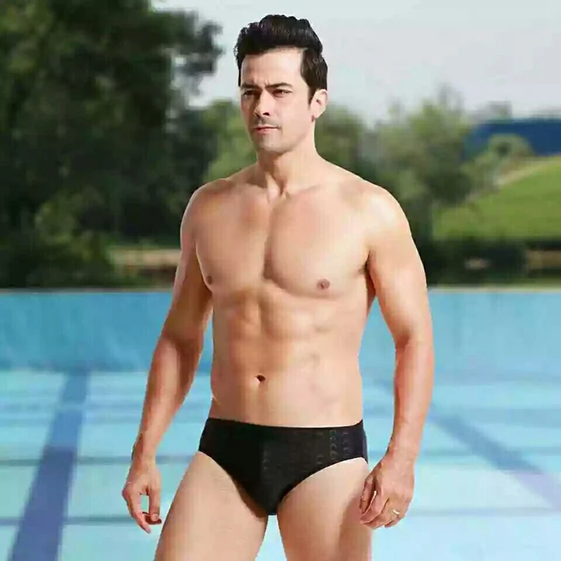 2019 New Shark Skin Men Swimwear Black Triangle Men's Swimming Trunks Waterproof Quick Dry Swim Briefs Sport Men's Swim Shorts
2019 New Shark Skin Men Swimwear Black Triangle Men's Swimming Trunks Waterproof Quick Dry Swim Briefs Sport Men's Swim Shorts
