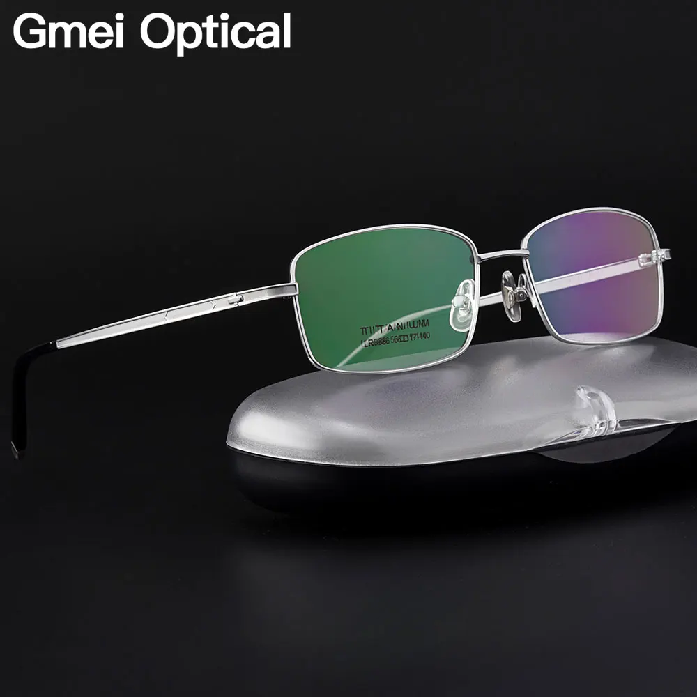 Gmei Optical Ultralight 100% Pure Titanium Full Rim Glasses Frame For Business Men Myopia Reading Prescription Spectacles LR8986
Gmei Optical Ultralight 100% Pure Titanium Full Rim Glasses Frame For Business Men Myopia Reading Prescription Spectacles LR8986