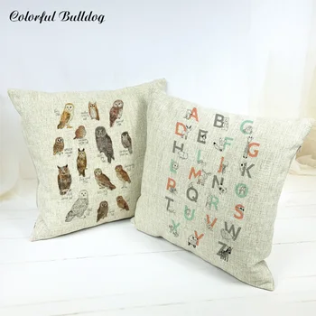 Decorative Pillows For Home Sofa Car Seat Narwhal Polar Bear Snowy Owl Orca Disnosaur Sloth Rabbit Owl Whale Cushion Cover Brand
Decorative Pillows For Home Sofa Car Seat Narwhal Polar Bear Snowy Owl Orca Disnosaur Sloth Rabbit Owl Whale Cushion Cover Brand