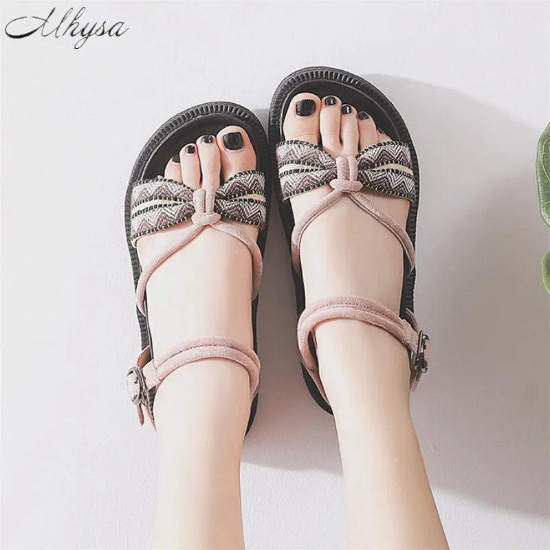 Mhysa 2019 Summer new Korean version of a word buckle Roman sandals beach sandals platform large size ladies sandals 34-43 S1274
Mhysa 2019 Summer new Korean version of a word buckle Roman sandals beach sandals platform large size ladies sandals 34-43 S1274