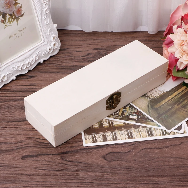 NEW Natural Wood Handmade Jewelry Storage Box Organizer Wood Lock Up Pen Case Pencil Pencil Organizer Crafts Case organizer
NEW Natural Wood Handmade Jewelry Storage Box Organizer Wood Lock Up Pen Case Pencil Pencil Organizer Crafts Case organizer