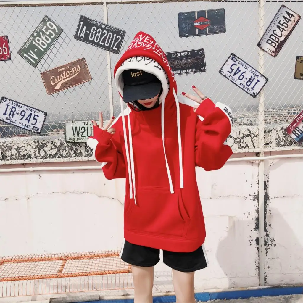 Autumn Hooded Hoodies For Men/Women Letter Print Double Cap Sweatshirt Hip Hop Pullover Women Hoodies Unisex Tops Couple Cloth
Autumn Hooded Hoodies For Men/Women Letter Print Double Cap Sweatshirt Hip Hop Pullover Women Hoodies Unisex Tops Couple Cloth