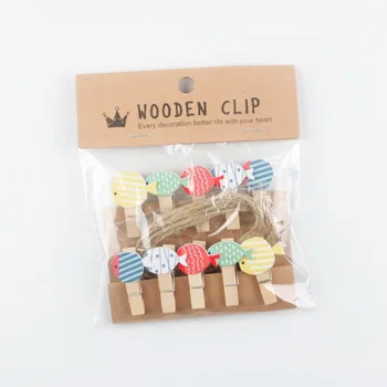 10 Pcs/Lot Kawaii Bubble Fish Wooden Clip Photo paper Clothespin Craft Clips Party Decoration Clip with Hemp Rope
10 Pcs/Lot Kawaii Bubble Fish Wooden Clip Photo paper Clothespin Craft Clips Party Decoration Clip with Hemp Rope