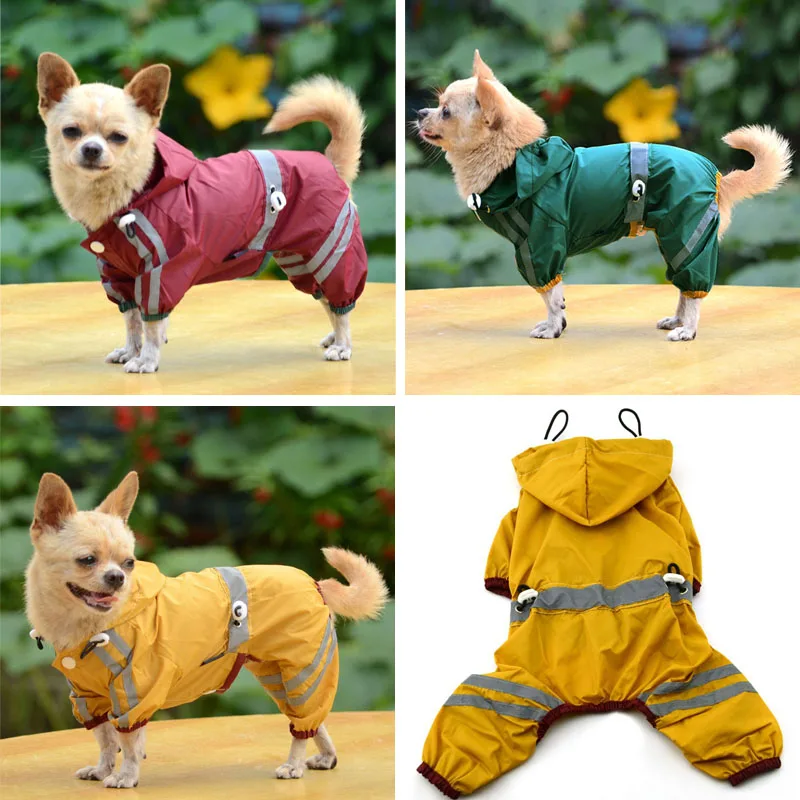 Puppy Pet Dog Cool Raincoat Glisten Bar Hoody Waterproof Rain Lovely Jackets Coat Apparel Clothes can CSV
Puppy Pet Dog Cool Raincoat Glisten Bar Hoody Waterproof Rain Lovely Jackets Coat Apparel Clothes can CSV