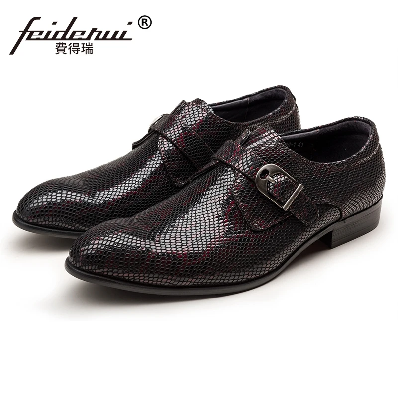 2018 Luxury Formal Dress Man Monk Strap Shoes Genuine Leather Snake Pattern Round Toe Derby Men's Wedding Party Footwear JS46
2018 Luxury Formal Dress Man Monk Strap Shoes Genuine Leather Snake Pattern Round Toe Derby Men's Wedding Party Footwear JS46