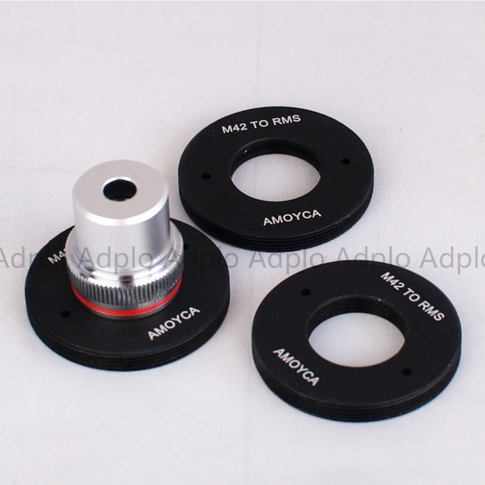 ADPLO Inside Thread: RMS (20mm) Lens Adapter Suit For RMS Royal Microscopy Society Lens to M42 Mount Inside Thread rms
ADPLO Inside Thread: RMS (20mm) Lens Adapter Suit For RMS Royal Microscopy Society Lens to M42 Mount Inside Thread rms