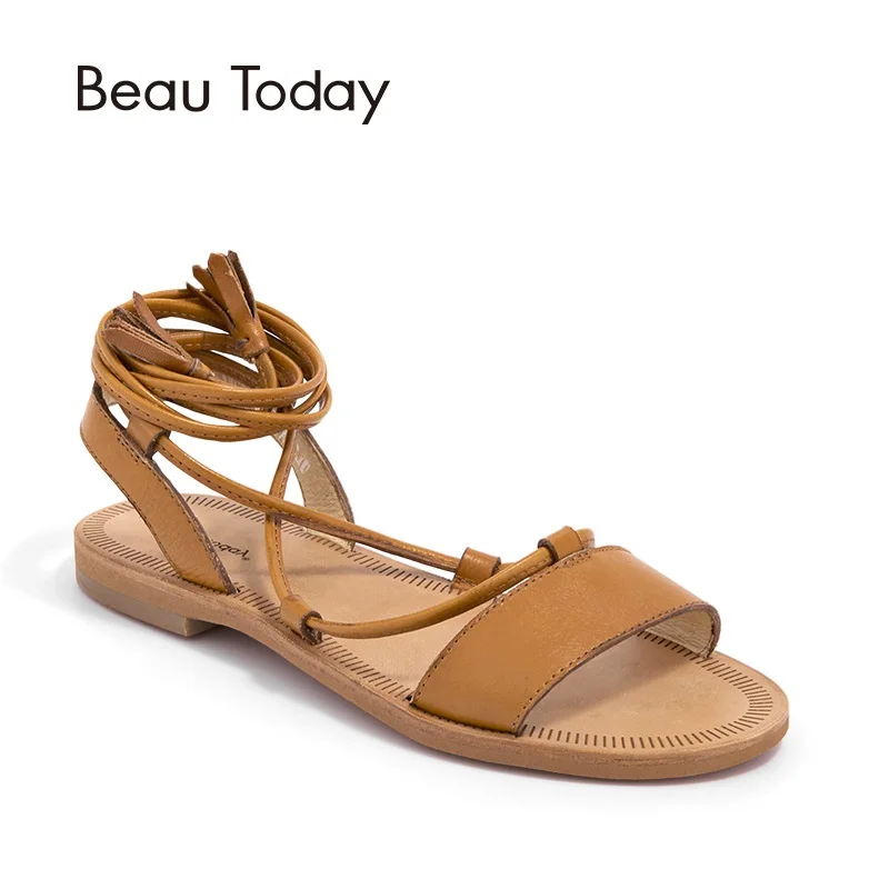 BeauToday Summer Sandals Women Brand Genuine Cow Leather Female Gladiator Ankle Strap Fringe Shoes Handmade Flat Heel 32035
BeauToday Summer Sandals Women Brand Genuine Cow Leather Female Gladiator Ankle Strap Fringe Shoes Handmade Flat Heel 32035