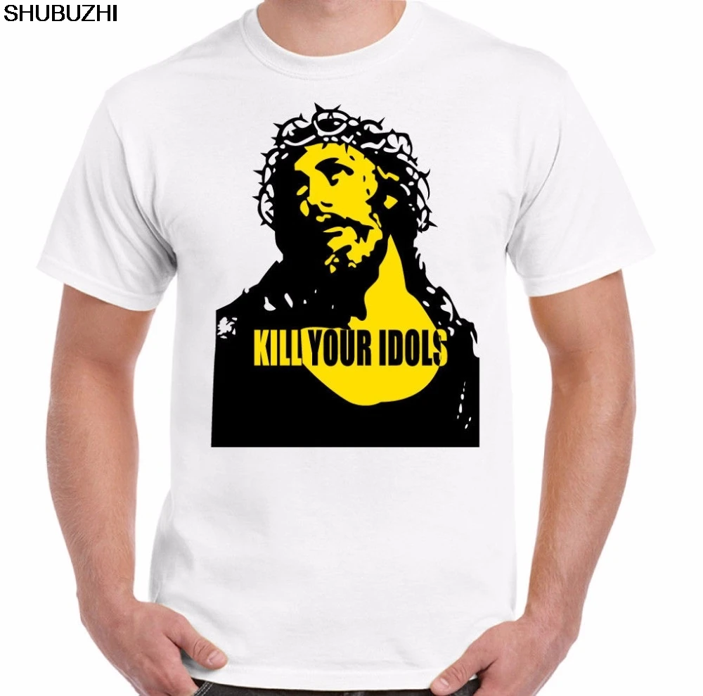 Printed Pure Cotton's Short Top As Worn By Axl Rose Kill Your Idols Mens T-Shirt Guns Roses Freddie Mercury Mens T Shirt sbz390
Printed Pure Cotton's Short Top As Worn By Axl Rose Kill Your Idols Mens T-Shirt Guns Roses Freddie Mercury Mens T Shirt sbz390