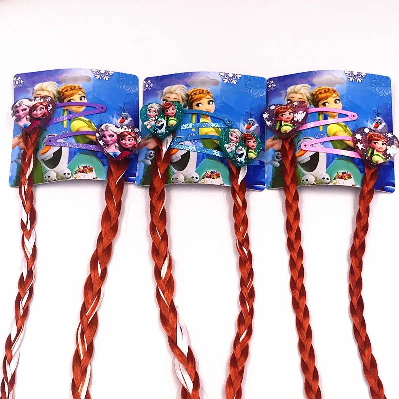 2Pcs Lovely Kids Cartoon Princess Elsa Anna Hair Accessories BB Hair Clips Braid Girls Hairpins Headwear Children Party Gift
2Pcs Lovely Kids Cartoon Princess Elsa Anna Hair Accessories BB Hair Clips Braid Girls Hairpins Headwear Children Party Gift
