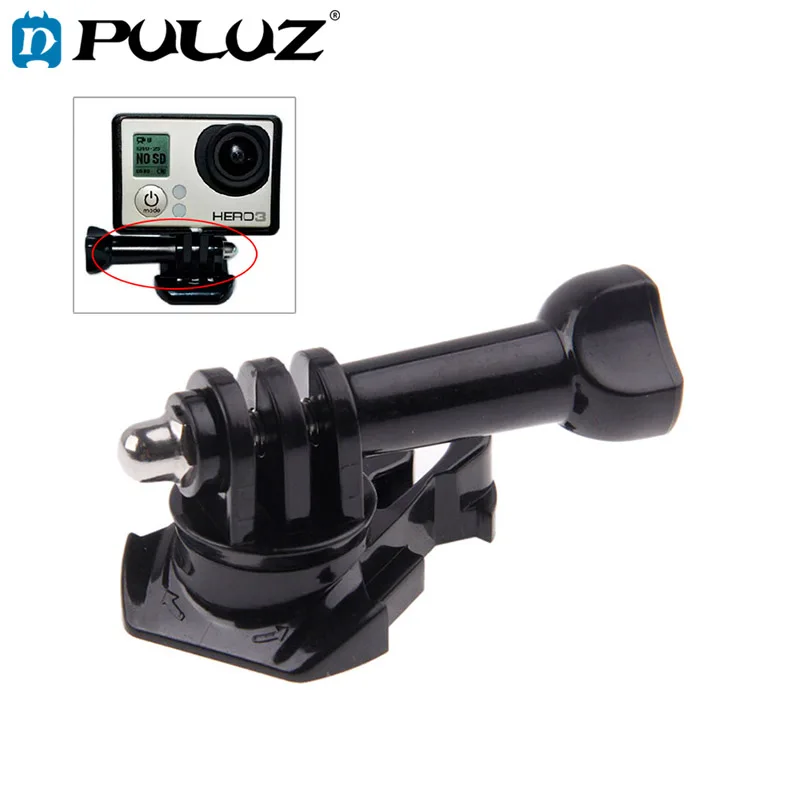 

PULUZ 360 Degree Rotate Adjustable Buckle Basic Strap Mount & Screw Bolt for GoPro NEW HERO /HERO6 / 5/5 Session /4 /3+ /3 /2 /1