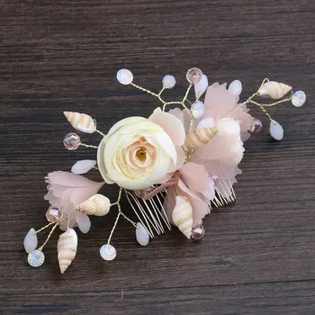 Handmade Yarn Floral Hairpieces Hair Comb Bride Pink Flower Hair Combs Bridesmaid Cloth Floral Combs Wedding Hair Jewelry
Handmade Yarn Floral Hairpieces Hair Comb Bride Pink Flower Hair Combs Bridesmaid Cloth Floral Combs Wedding Hair Jewelry