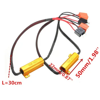 2pcs 6R H7 Headlight Load Resistor LED Car Fog Lamps Decoder Error Warning Resistance
2pcs 6R H7 Headlight Load Resistor LED Car Fog Lamps Decoder Error Warning Resistance