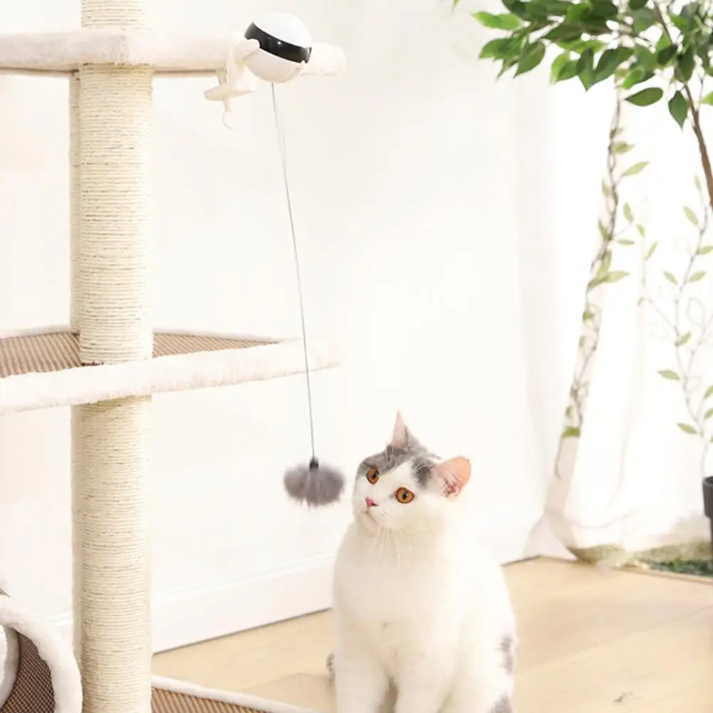 Funny Cat Teaser Toy Yo-Yo Lifting Ball Electric Flutter Rotating Interactive Puzzle Pet Toy
Funny Cat Teaser Toy Yo-Yo Lifting Ball Electric Flutter Rotating Interactive Puzzle Pet Toy